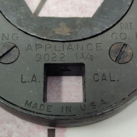 TAC Tubing Appliance 9022 1 3/8” Drive Ratcheting Crowsfoot 1/2” Drive**READ** - Picture 2 of 8